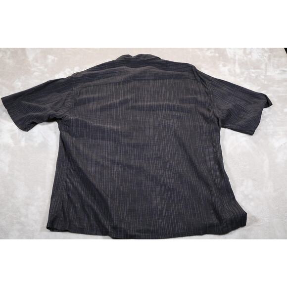 Campia Moda Shirt Mens XL Pineapple Palm Tree Embroidered Hawaiian Tropical - Picture 2 of 6